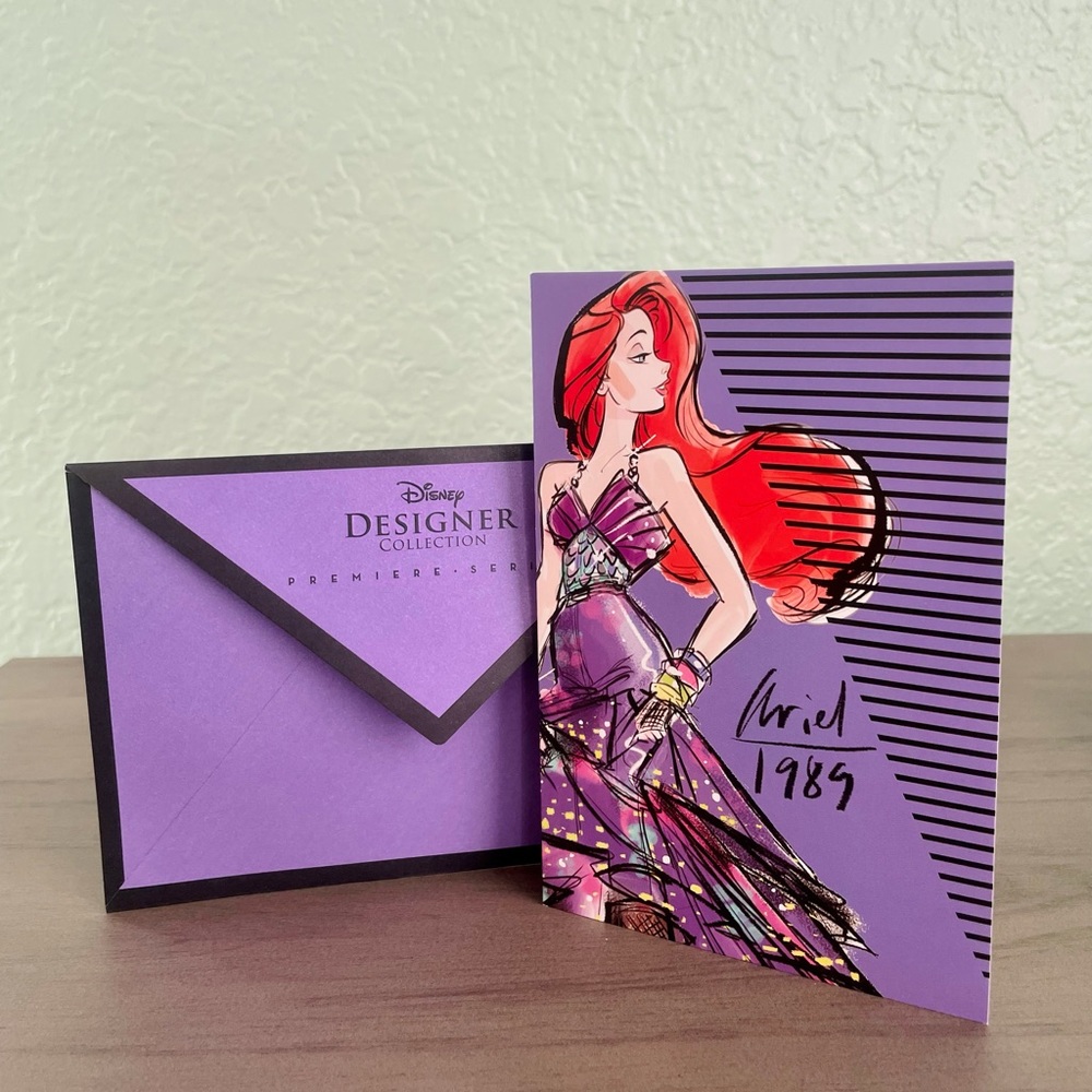 Disney Designer Collection Ariel Card